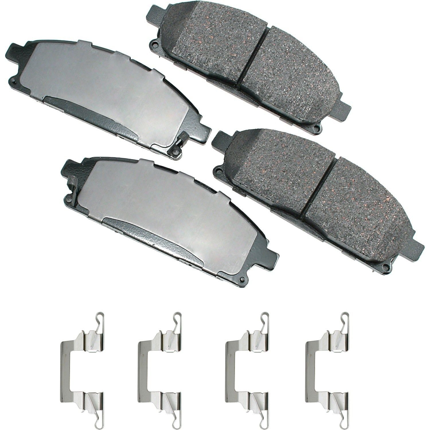 AKEBONO ACT691A - Brake Pads Front Acura MDX 03-06 Quest 04-09 - Auto Parts Finder - Parts Ghoul