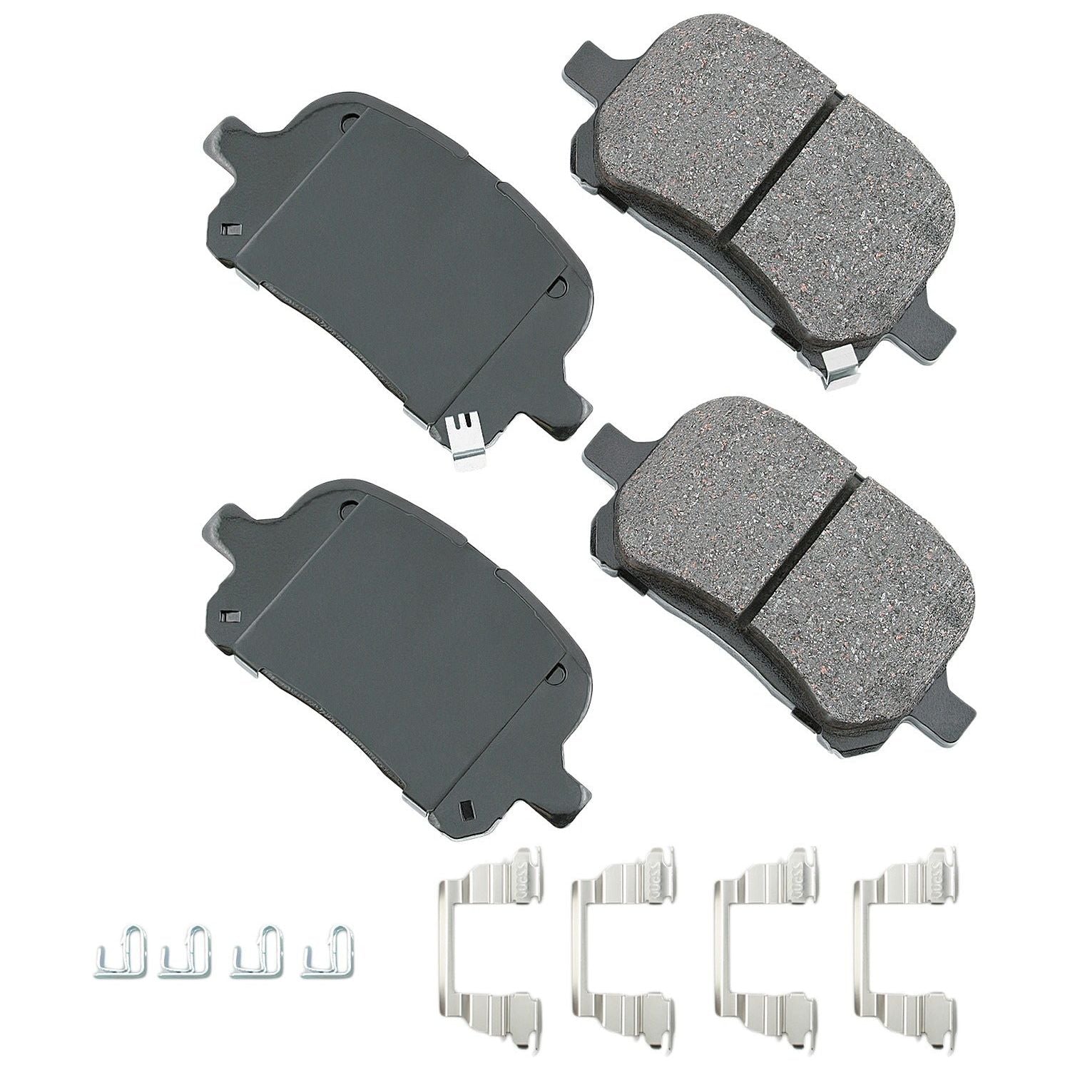 AKEBONO ACT707A - Brake Pads Front Lexus ES300 97-01 RX300 Avalon - Auto Parts Finder - Parts Ghoul