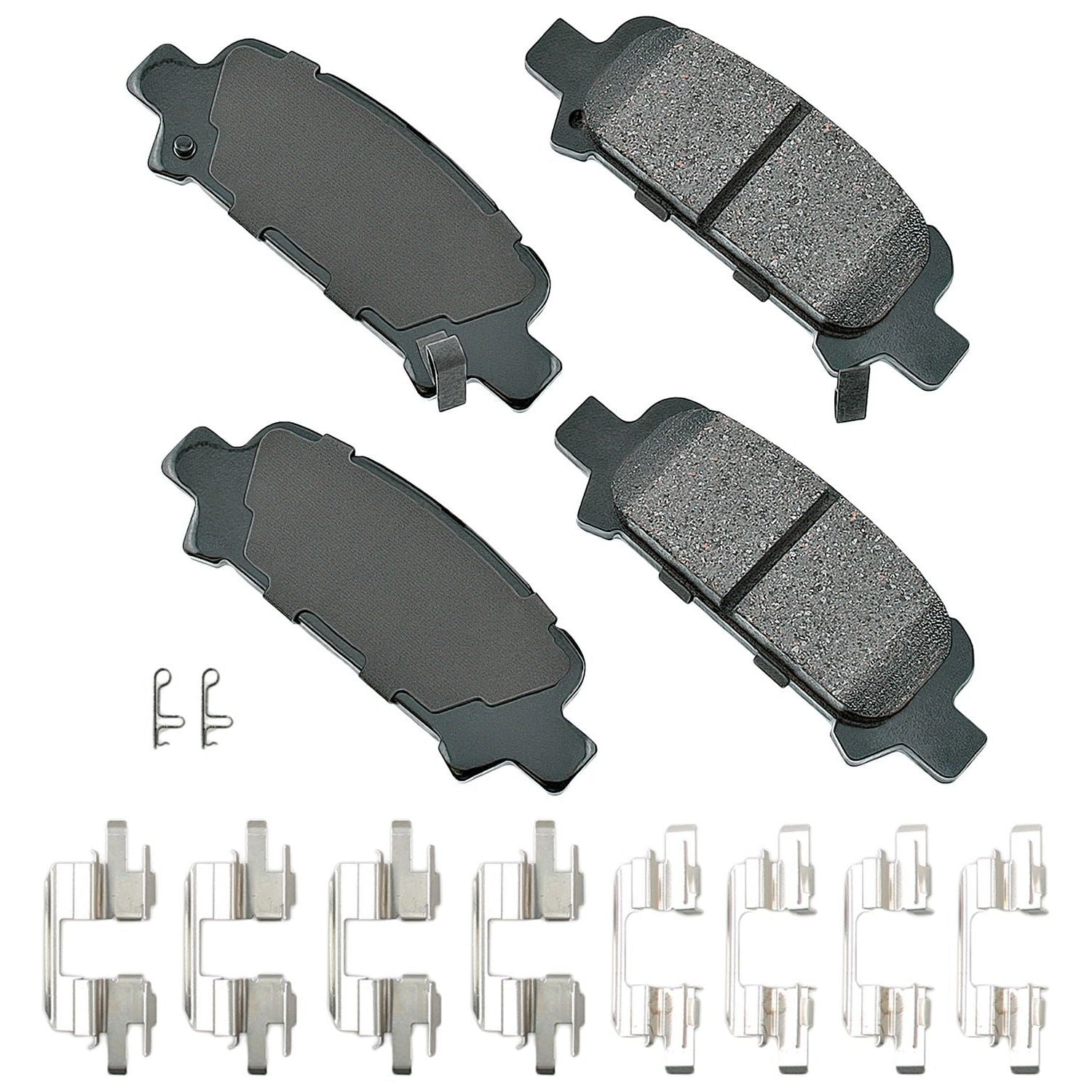 AKEBONO ACT770A - ProACT Ultra-Premium Brake Pads - Rear - Auto Parts Finder - Parts Ghoul