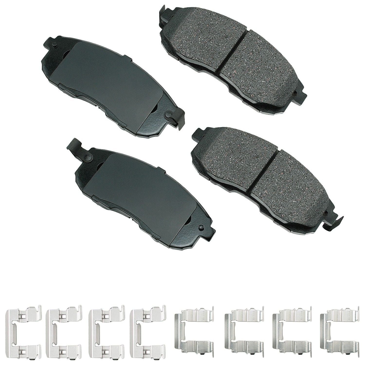 AKEBONO ACT815A - ProACT Ultra-Premium Brake Pads - Front - Auto Parts Finder - Parts Ghoul