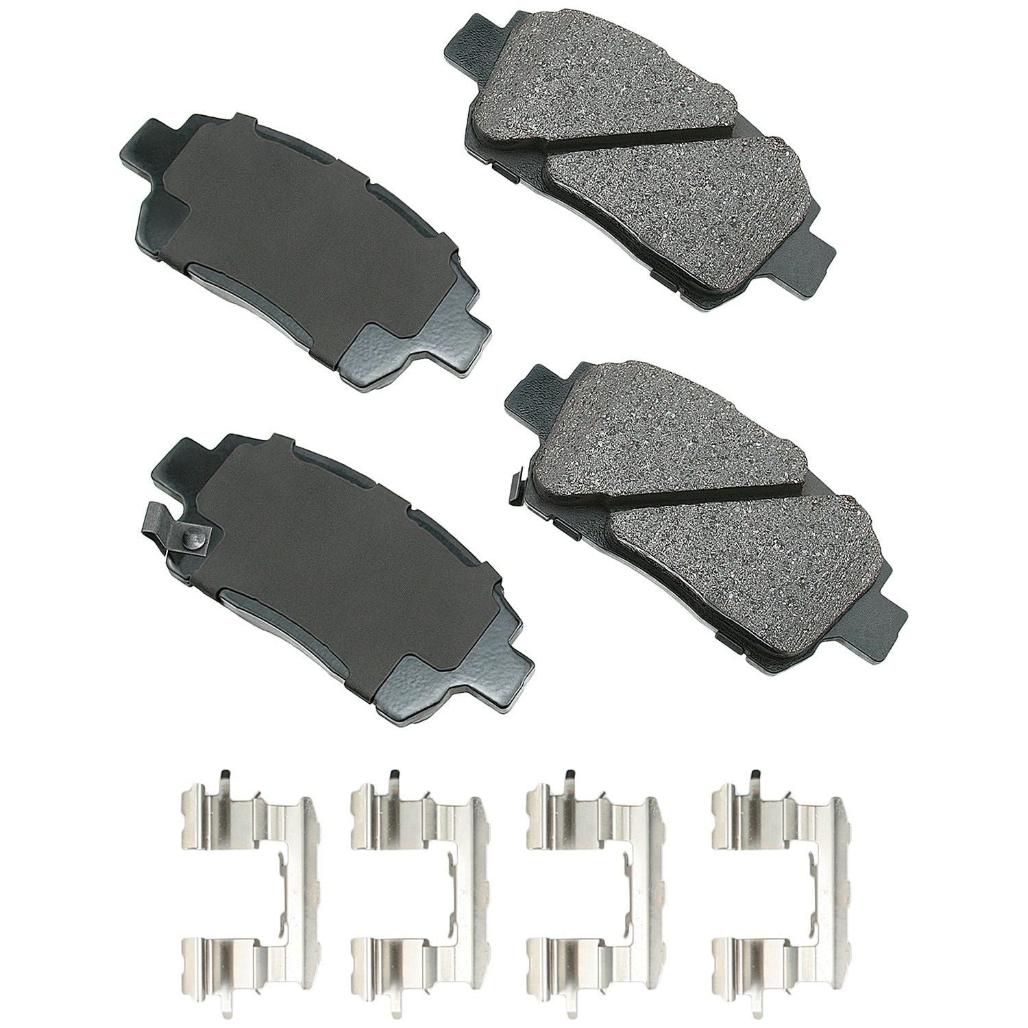 AKEBONO ACT822A - Brake Pads Front Scion xA 04-06 xB 04-06 Toyota - Auto Parts Finder - Parts Ghoul