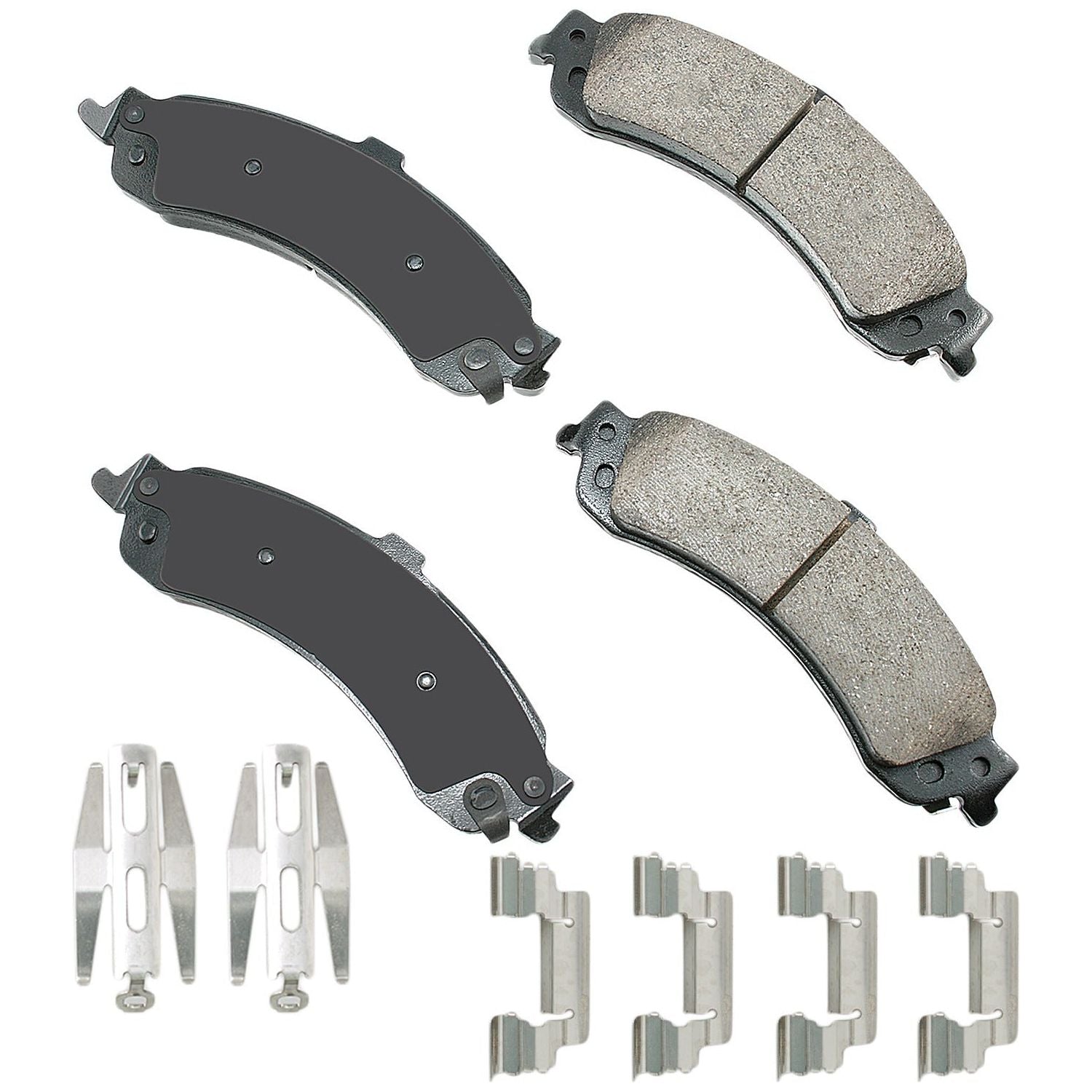 AKEBONO ACT834A - ProACT Ultra-Premium Brake Pads - Rear - Auto Parts Finder - Parts Ghoul