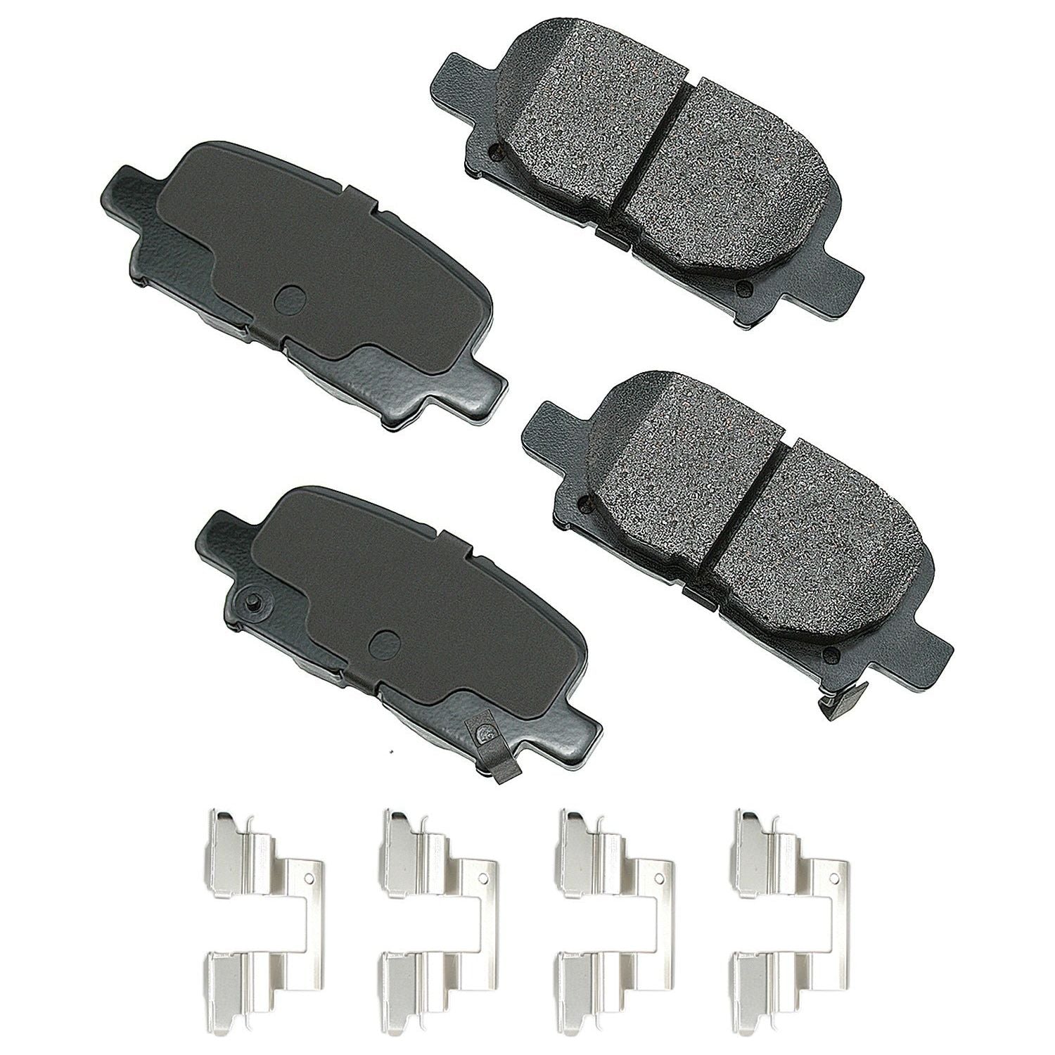 AKEBONO ACT865A - ProACT Ultra-Premium Brake Pads - Rear - Auto Parts Finder - Parts Ghoul