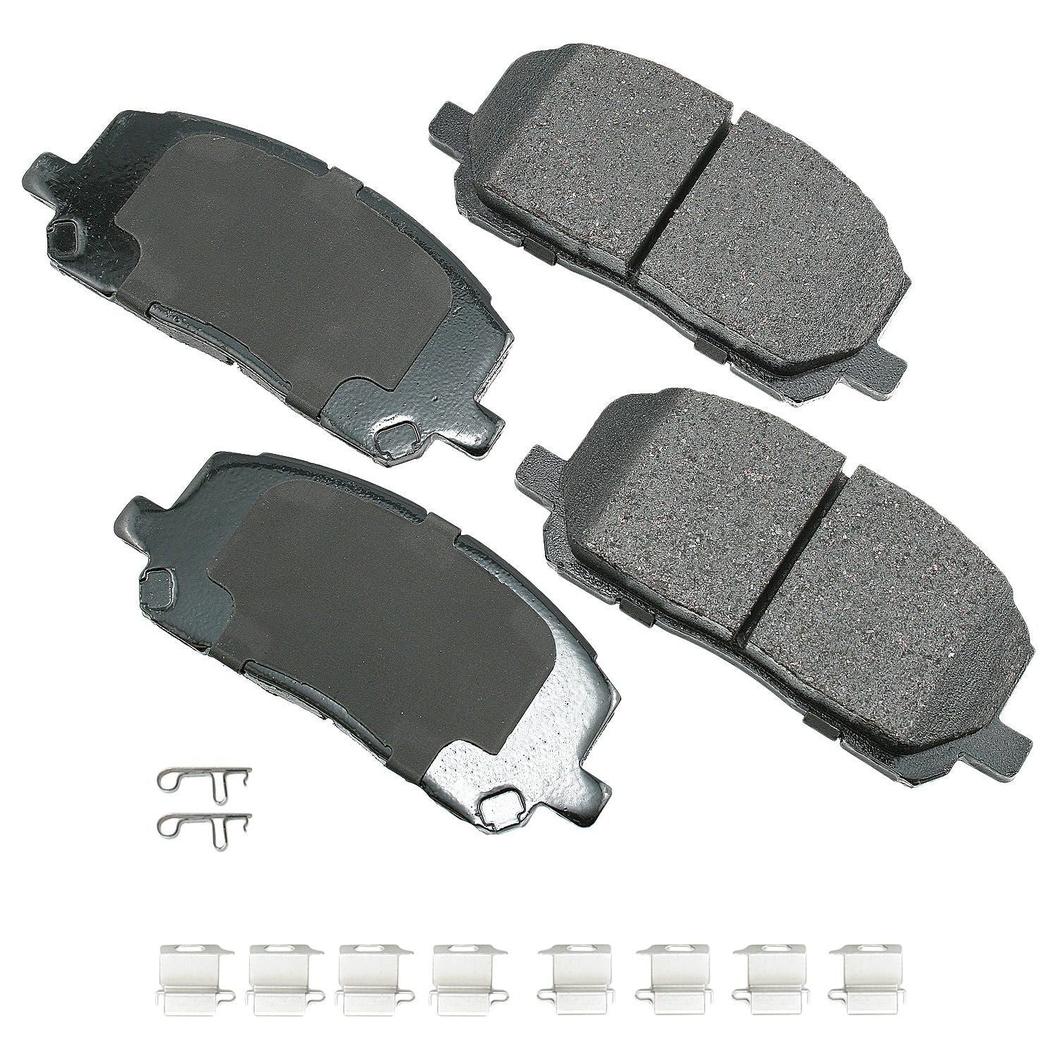 AKEBONO ACT884A - ProACT Ultra-Premium Brake Pads - Front - Auto Parts Finder - Parts Ghoul