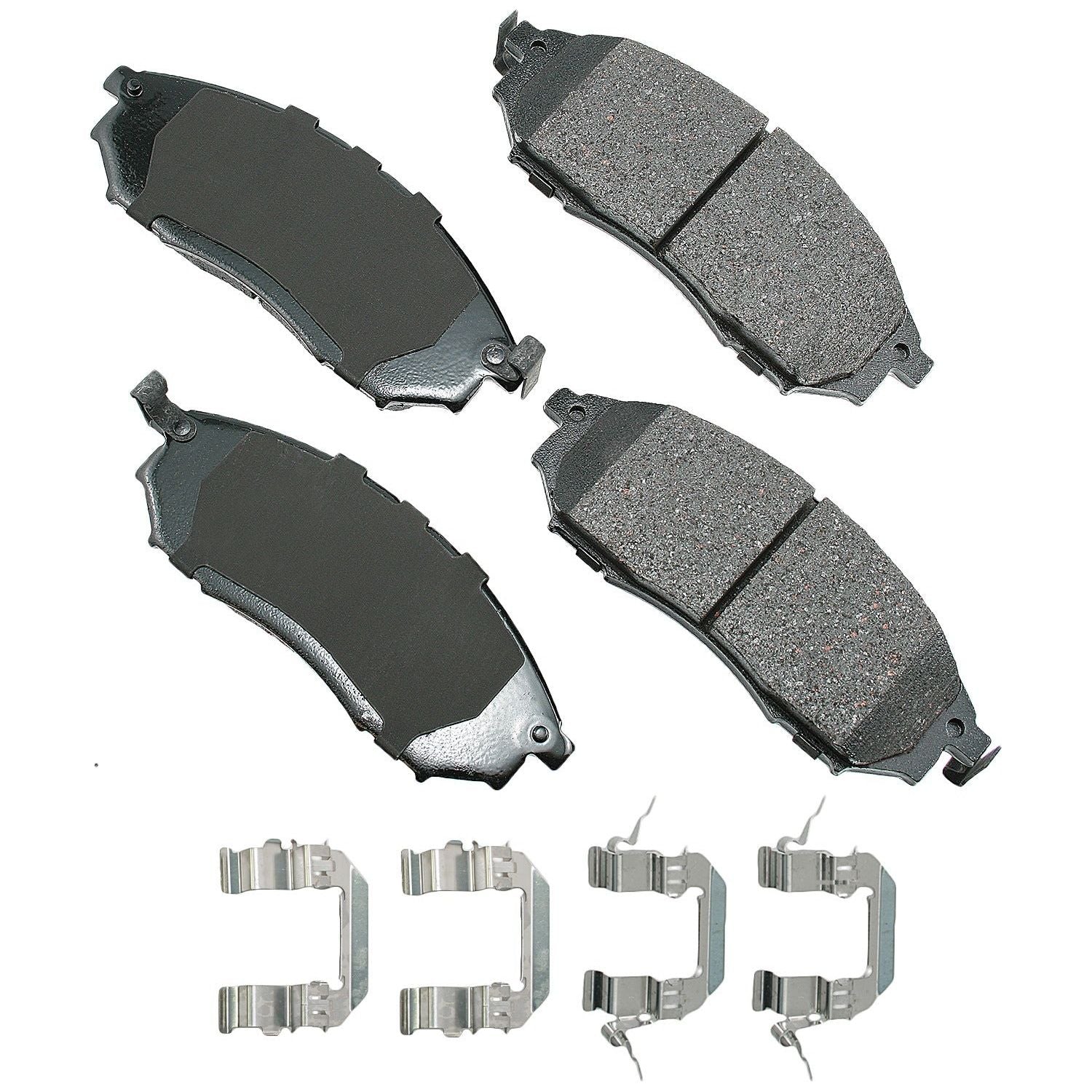 AKEBONO ACT888A - ProACT Ultra-Premium Brake Pads - Front - Auto Parts Finder - Parts Ghoul