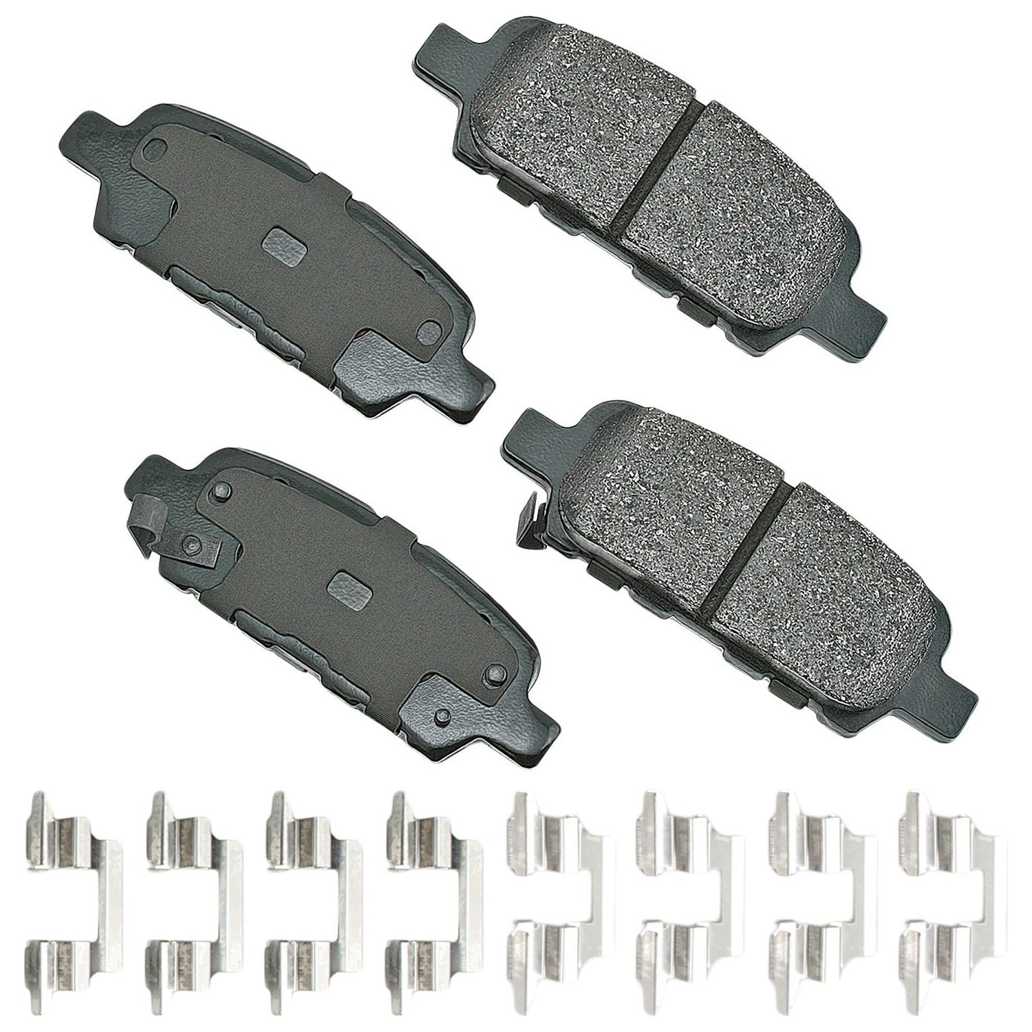 AKEBONO ACT905A - ProACT Ultra-Premium Brake Pads - Rear - Auto Parts Finder - Parts Ghoul