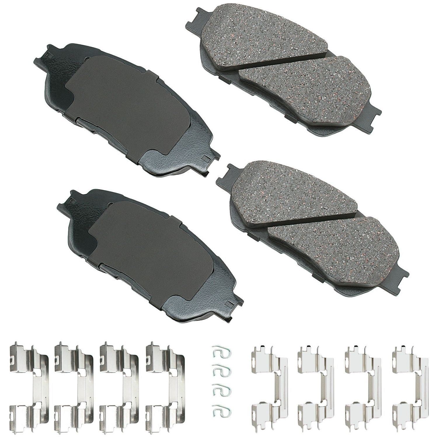 AKEBONO ACT906B - ProACT Ultra-Premium Brake Pads - Front - Auto Parts Finder - Parts Ghoul