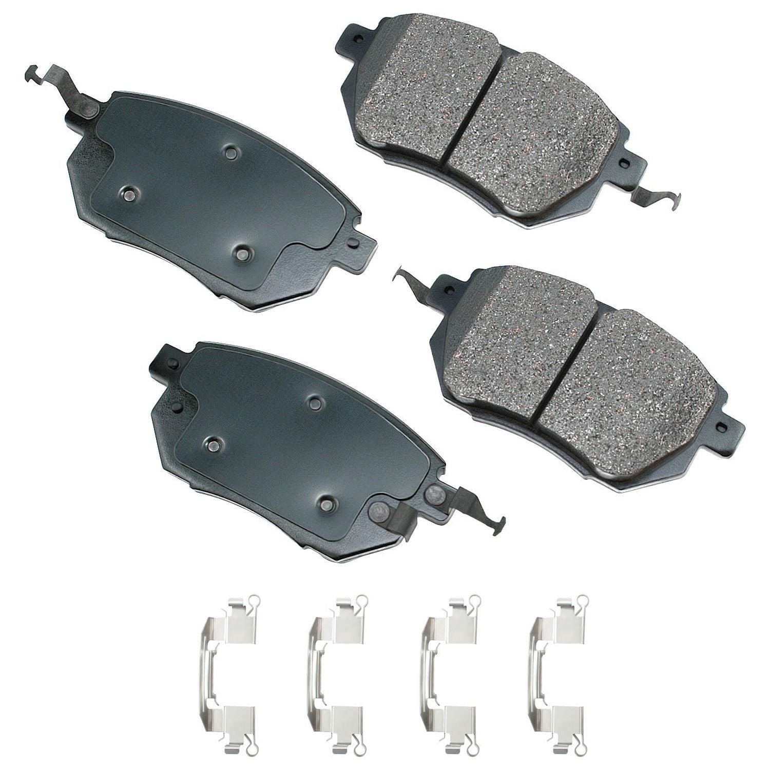 AKEBONO ACT969A - Brake Pads Front Infiniti FX35 03-06 - Auto Parts Finder - Parts Ghoul
