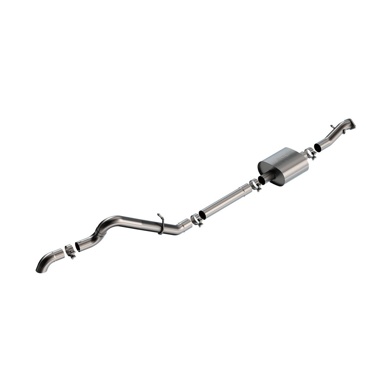 BORLA 140898 - Ford Bronco 2.3L Cat Back Exhaust Kit