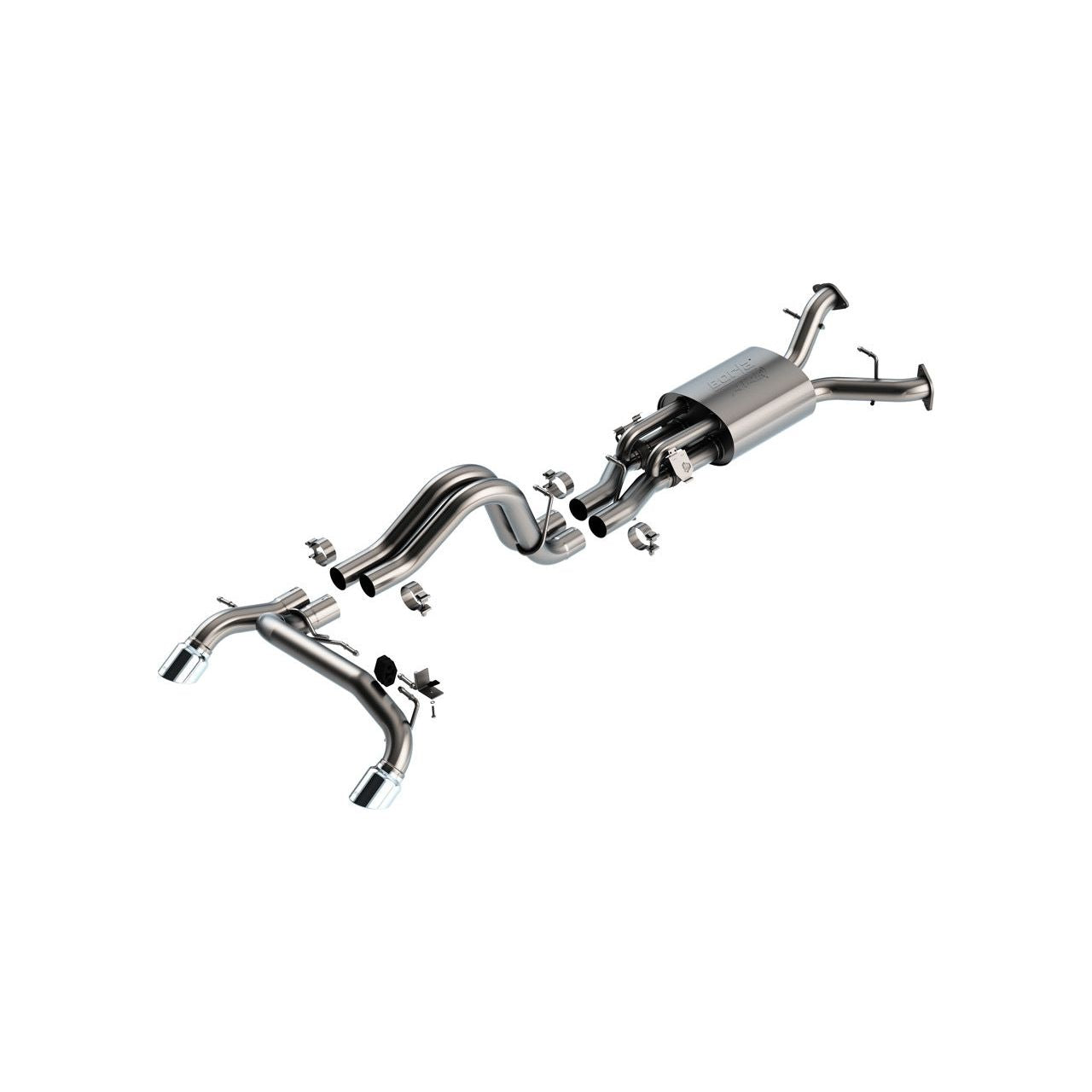 BORLA 140934 - Ford Bronco 3.0L Cat Back Exhaust Kit