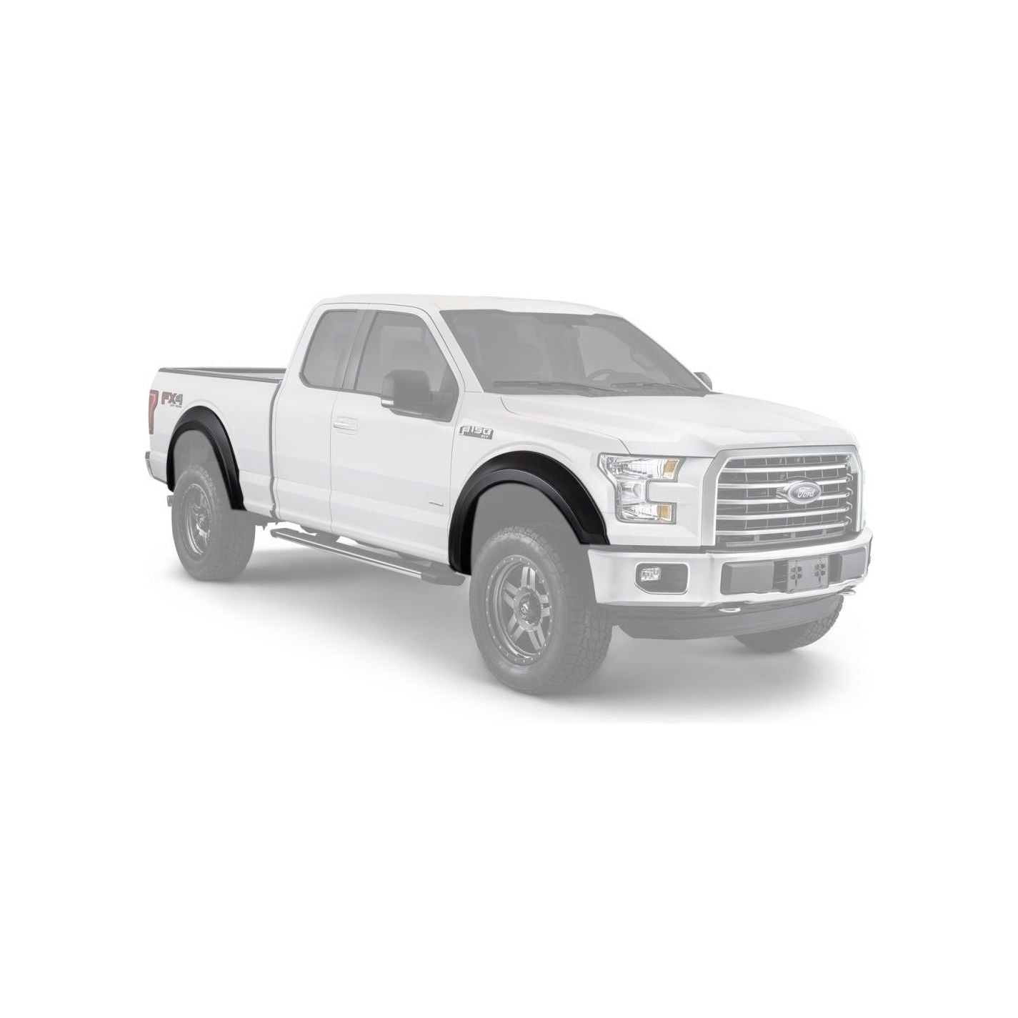 BUSHWACKER 18- Ford F150 Extend A Flares 4pc. - 20947-02