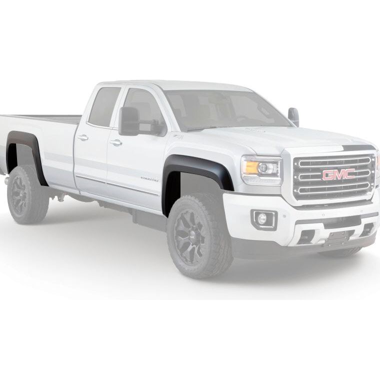 BUSHWACKER 20- GMC P/U 2500HD Extend-A-Fender Flares 4Pcs - 40988-02