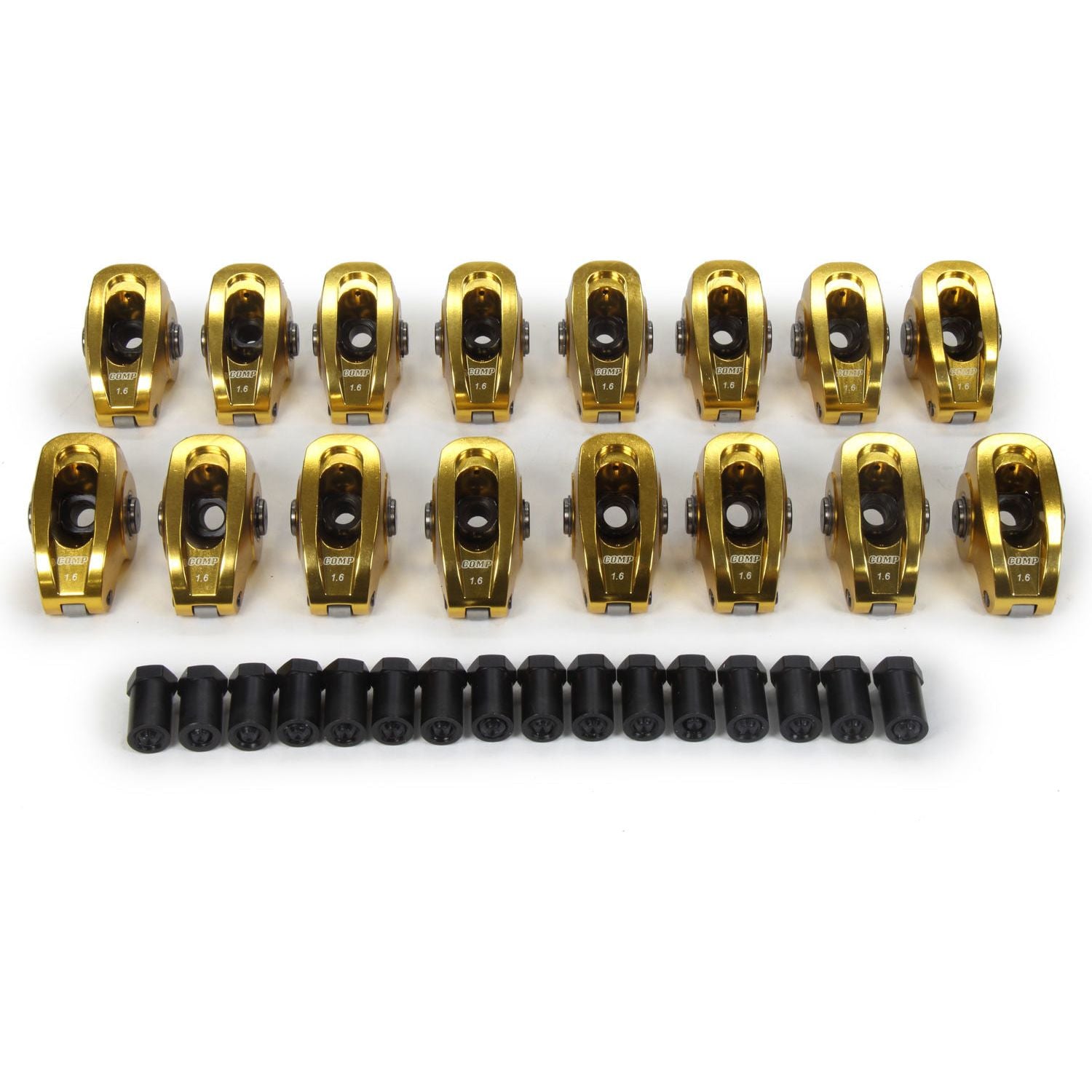 COMP CAMS SBF Ultra Gold R/A's - 1.6 Ratio 7/16 Stud - 19043-16