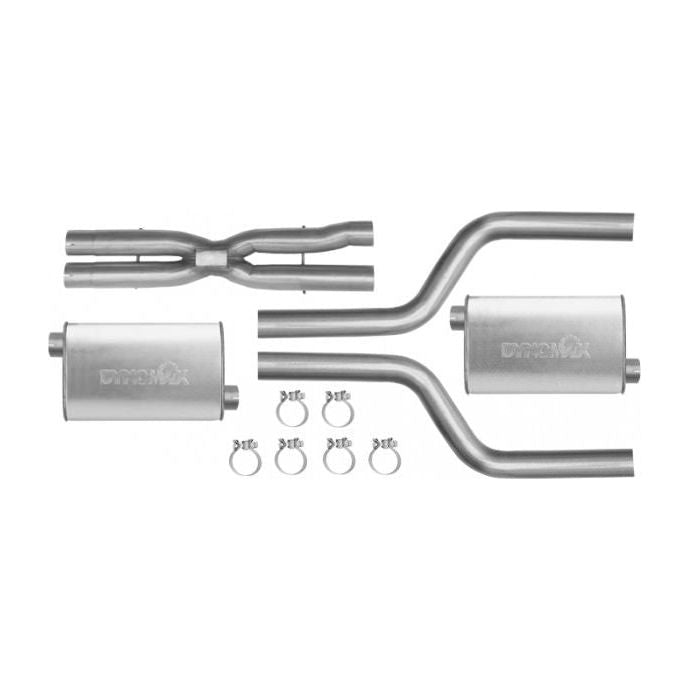 DYNOMAX 39518 - SS Cat Back Exhaust 11- 15 Dodge Charger 5.7L