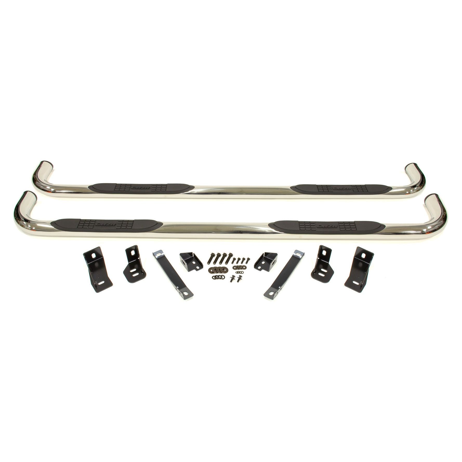 DEE ZEE DZ 372533 - 3in Round Step Bars 14- GM P/U Crew Cab