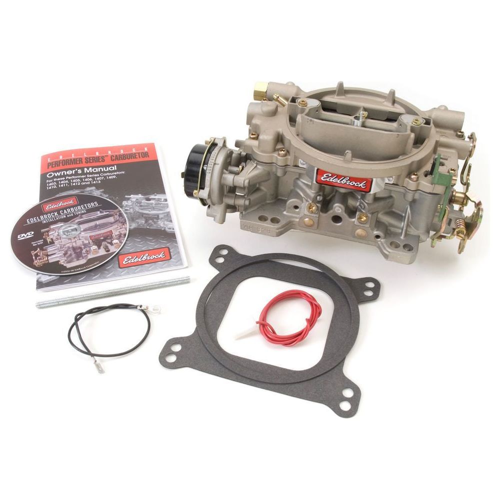 EDELBROCK 600CFM Performer Series Marine Carburetor w/E/C - 1409