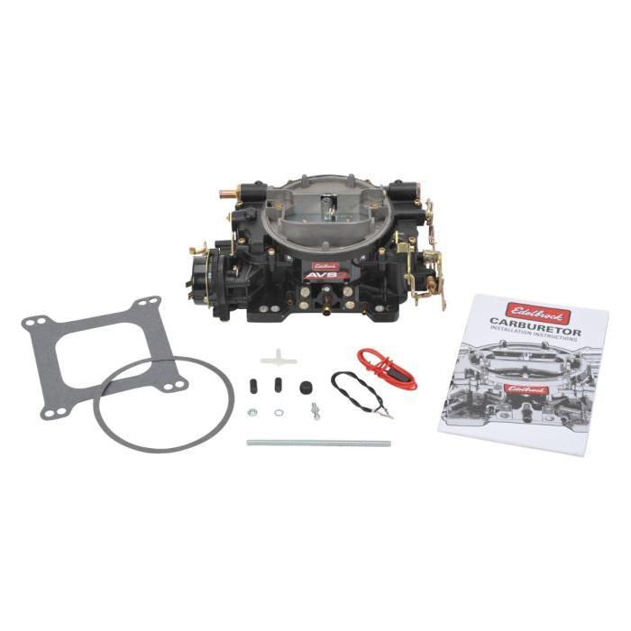 EDELBROCK AVS2 Thunder Series Carb 650 CFM Black - 19063