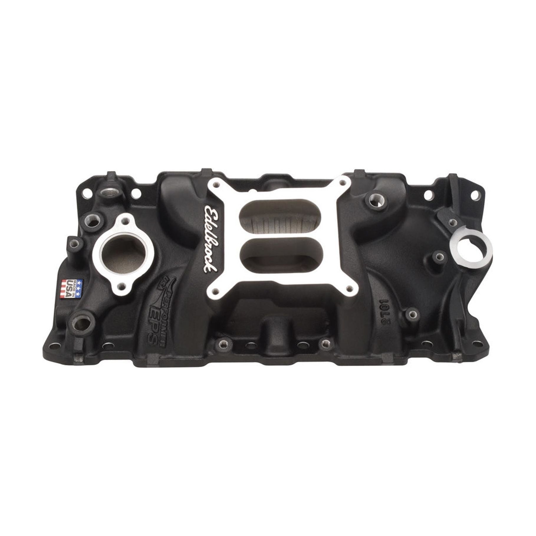 EDELBROCK SBC Performer EPS Manifold - Black - 27013