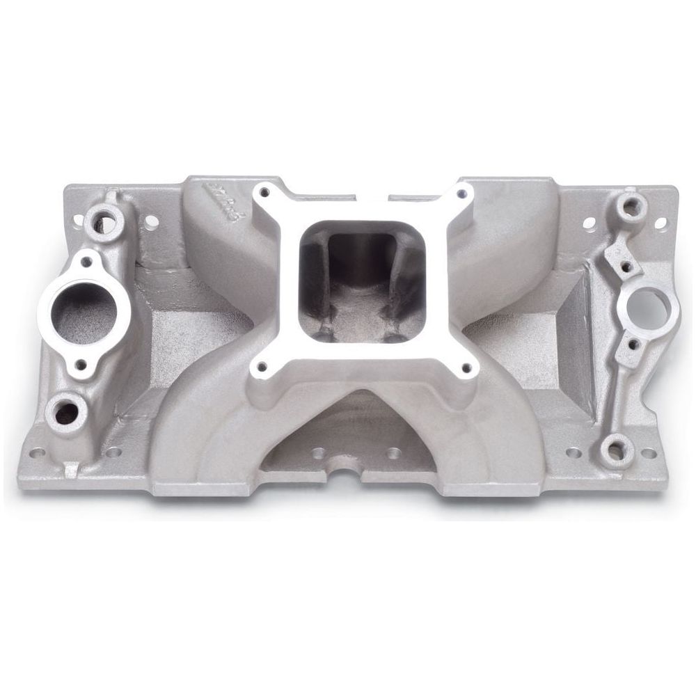 EDELBROCK SBC Victor Bowtie Manifold - Vortec - 2814