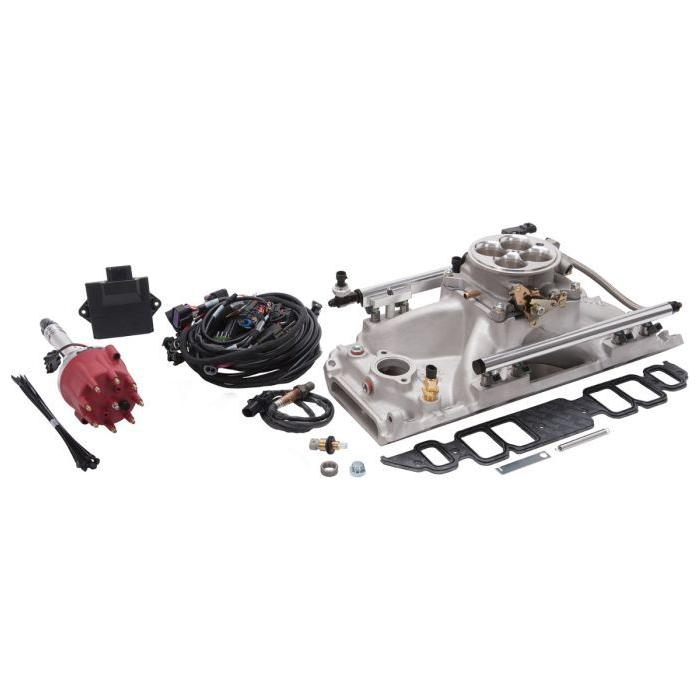 EDELBROCK Pro-Flo 4 EFI Kit BBC w/Rect Ports 625 HP - 35850