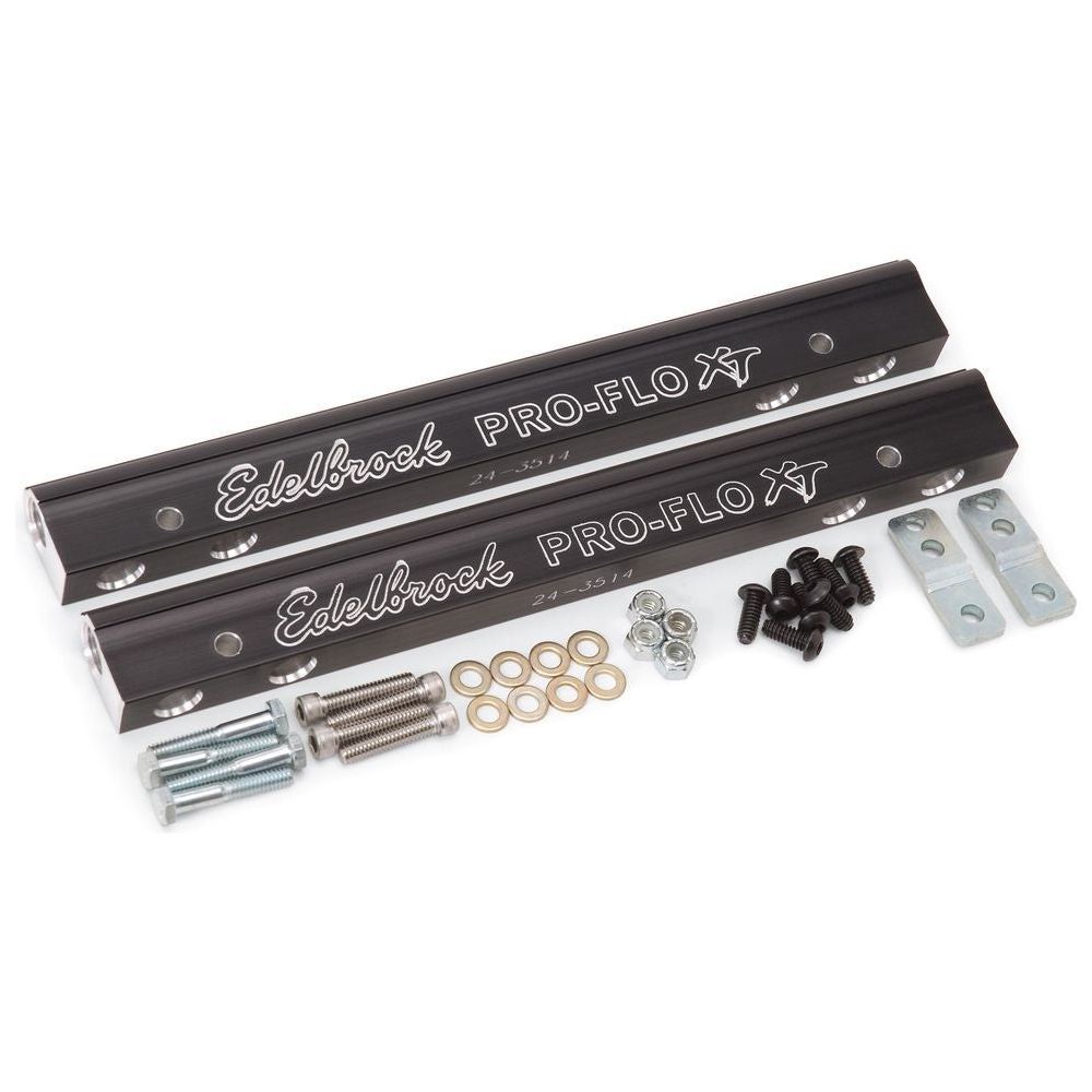 EDELBROCK EFI Fuel Rail Kit SBC Pro-Flo XT Use w/7137 - 3627