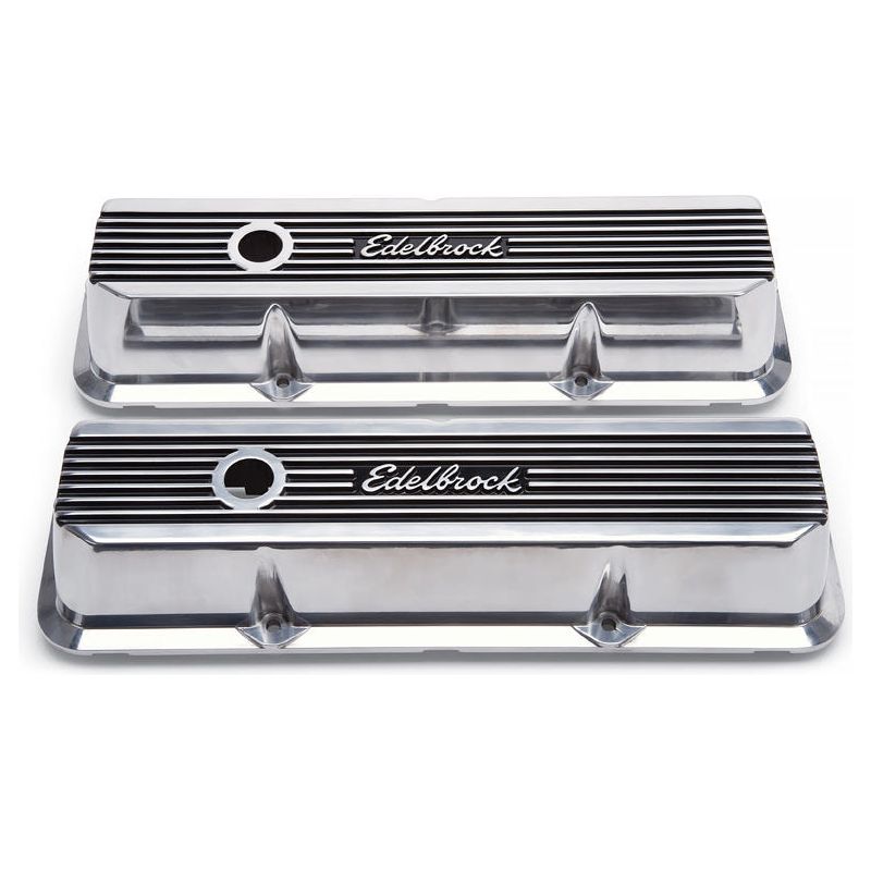 EDELBROCK BBF FE Elite II Series Valve Covers - 4277