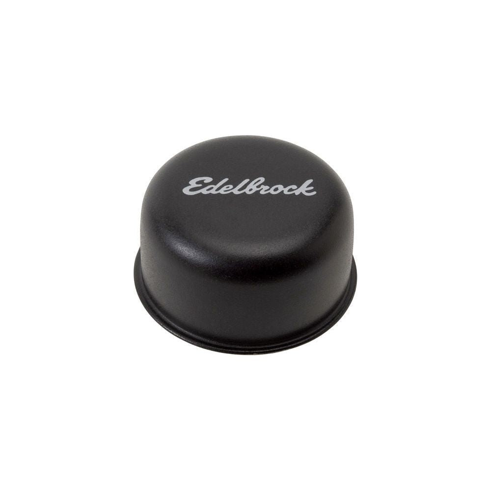 EDELBROCK Signature Series V/C Breather - Black - 4403