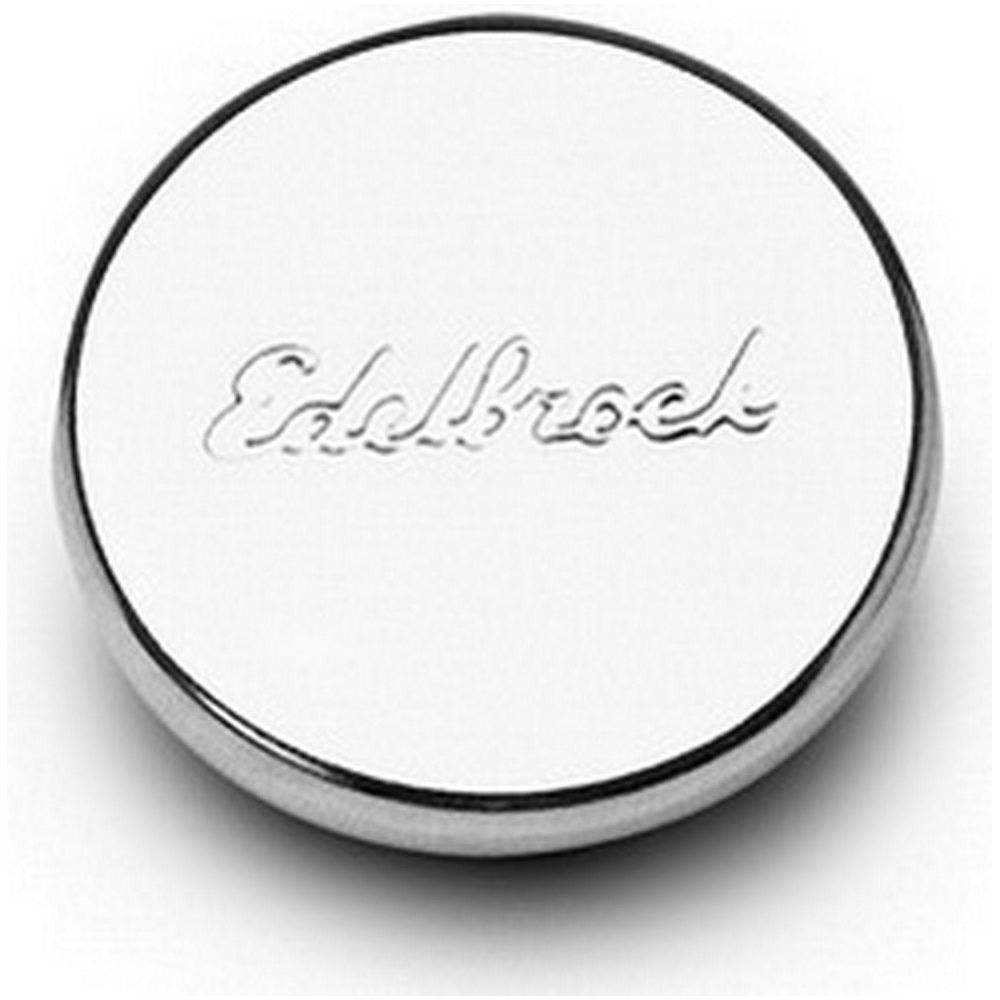 EDELBROCK Chrome Oil Fill Hole Plug - 4415