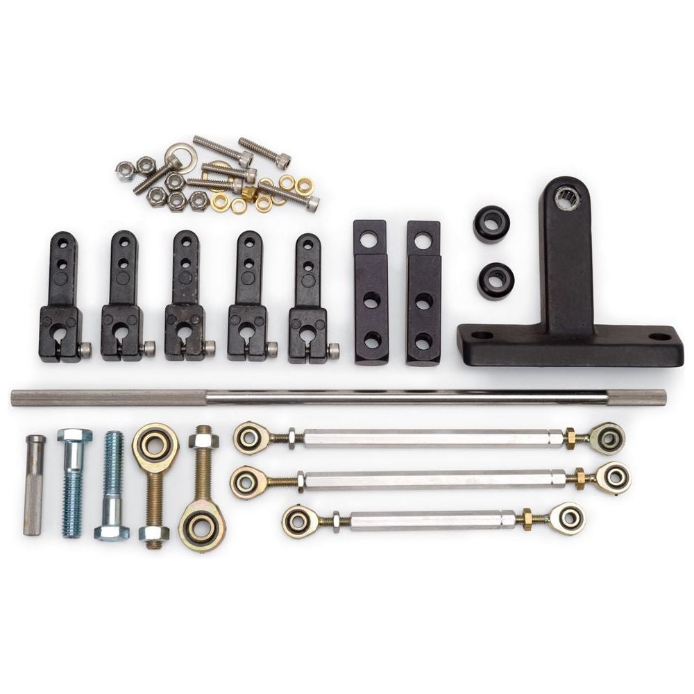 EDELBROCK Throttle Linkage Kit - Sideways - 7077