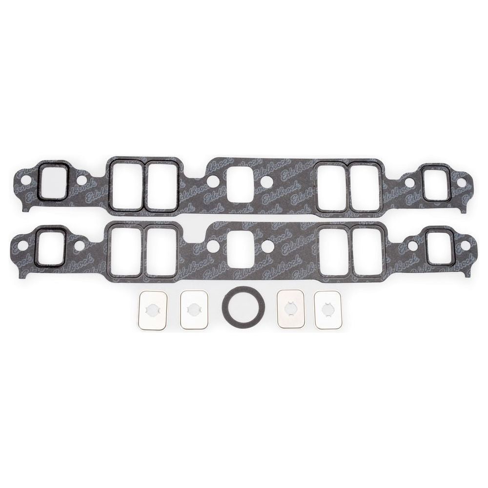 EDELBROCK Intake Gasket Set - 55-86 SBC - 7201