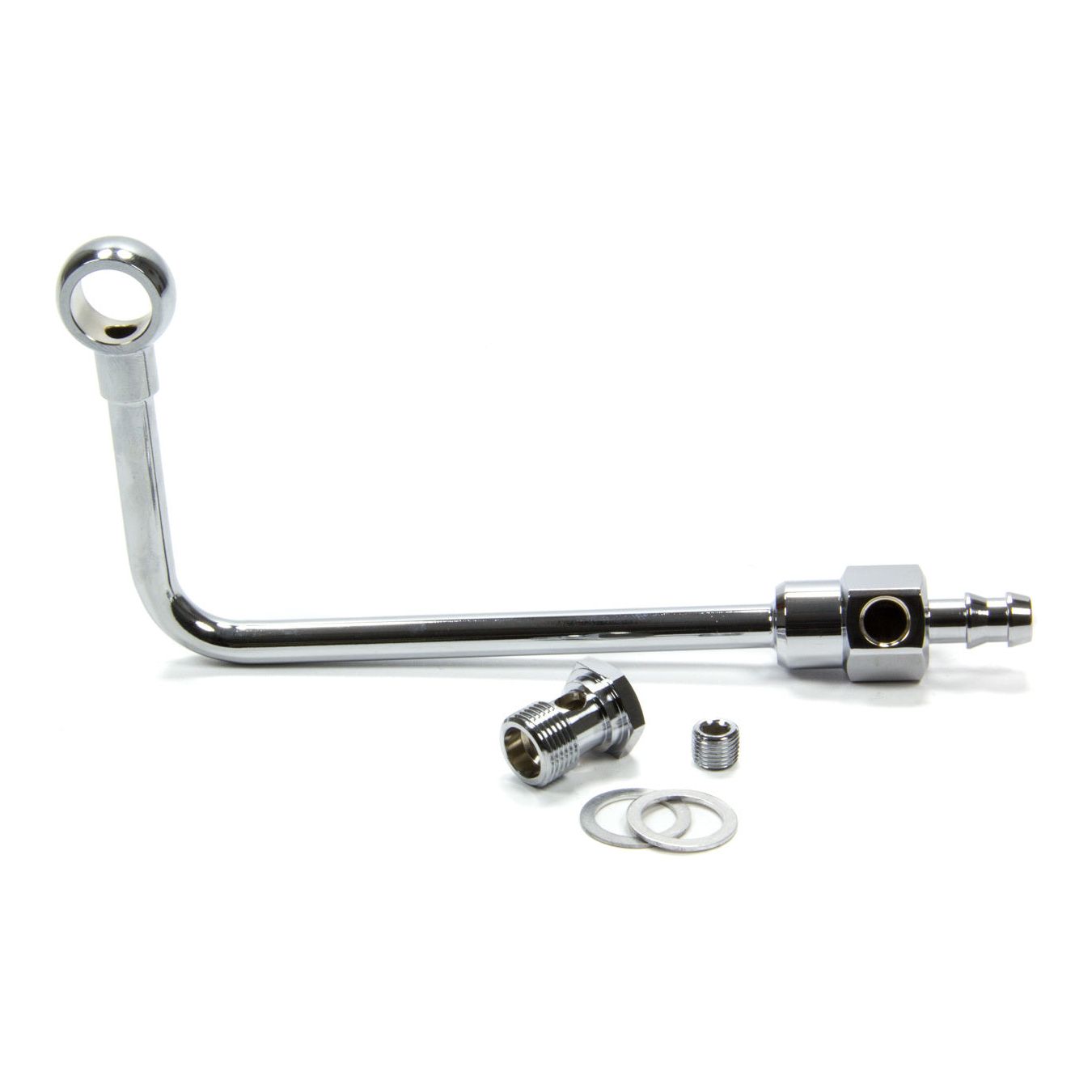 EDELBROCK Chrome Fuel Line for EPS Carb. - 8126