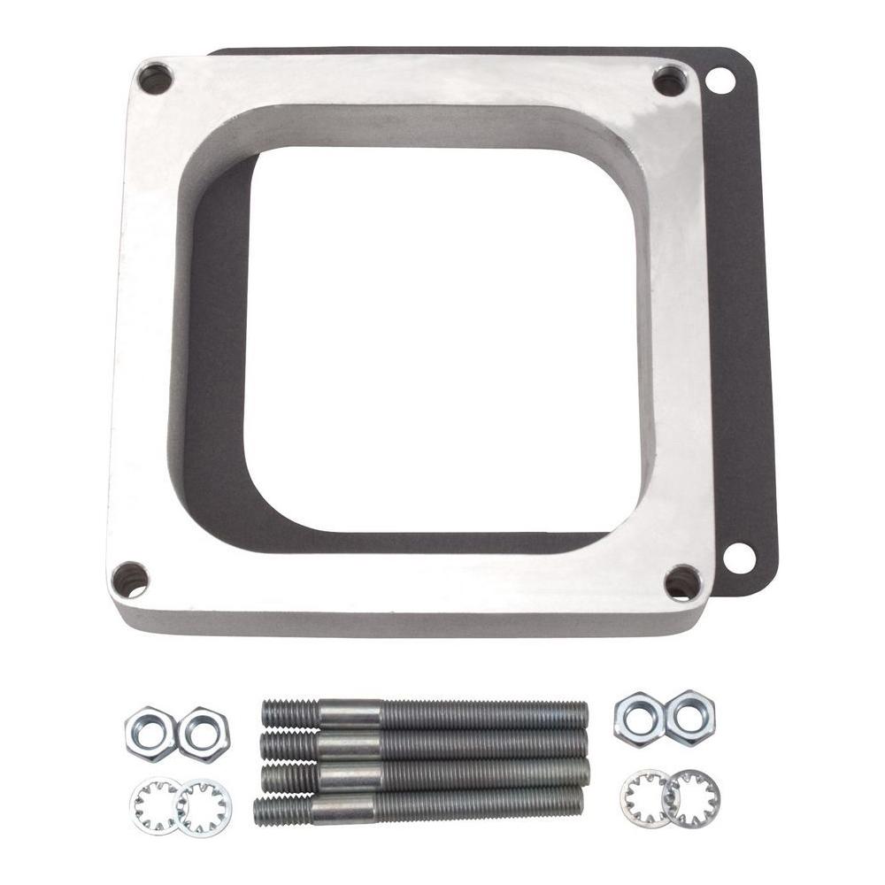 EDELBROCK Carburetor Spacer - 1in Open - 4500 - 8717