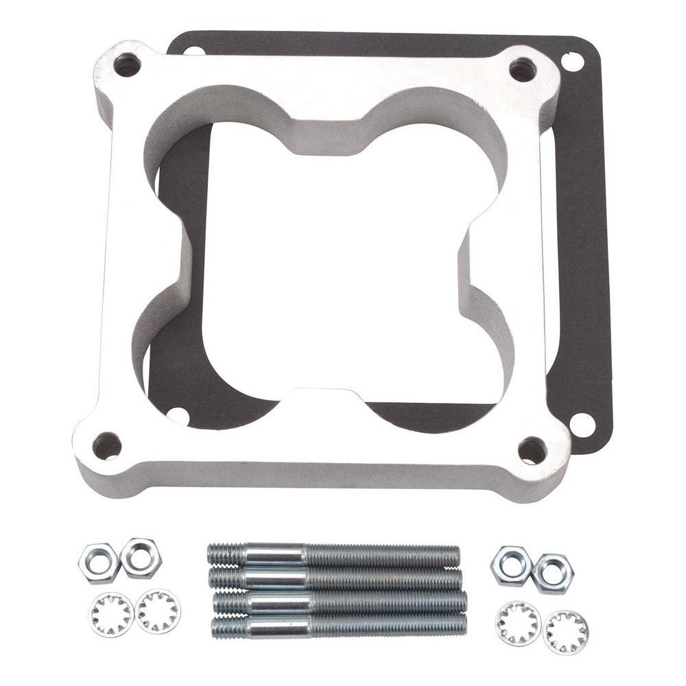 EDELBROCK Carburetor Spacer - 1in Cloverleaf - 4500 - 8718