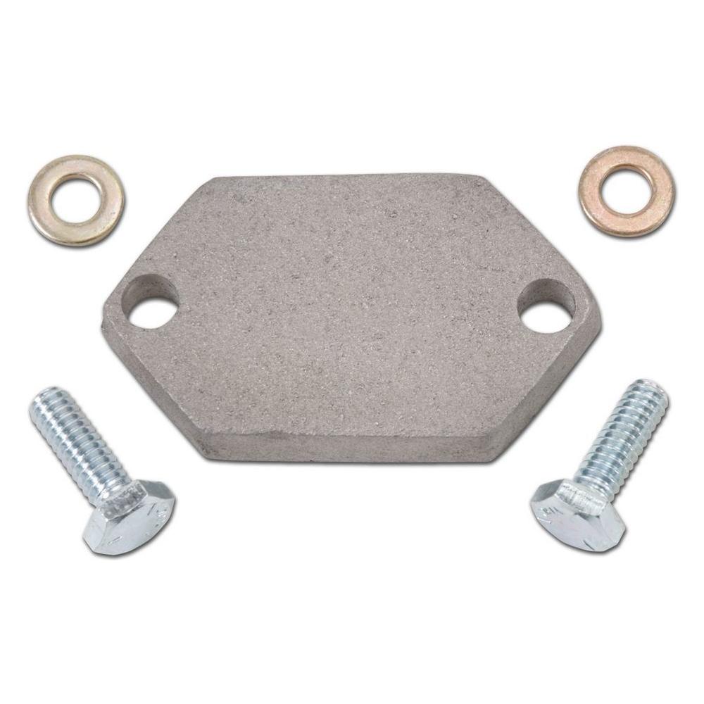 EDELBROCK Choke Block-Off Plate - Ford 351M/400 - 8971