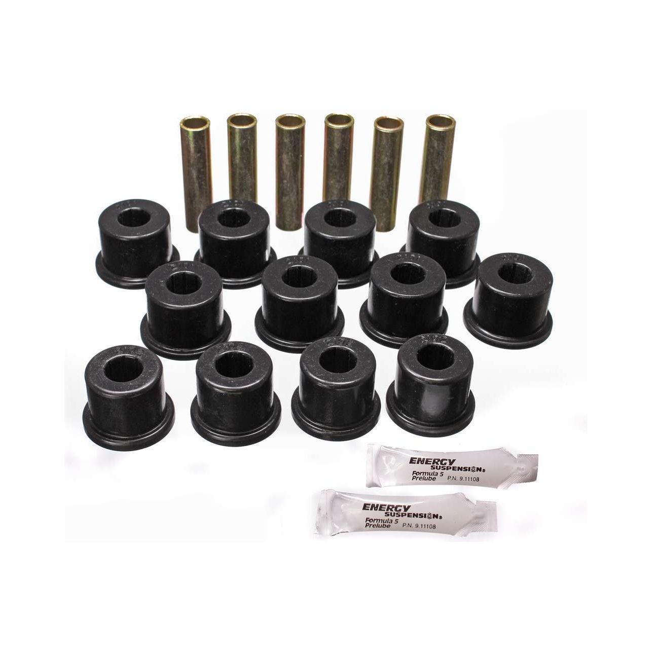 ENERGY SUSPENSION 3.2128G - Chev 2wd/4wd Rr Spring Bushing Set Black