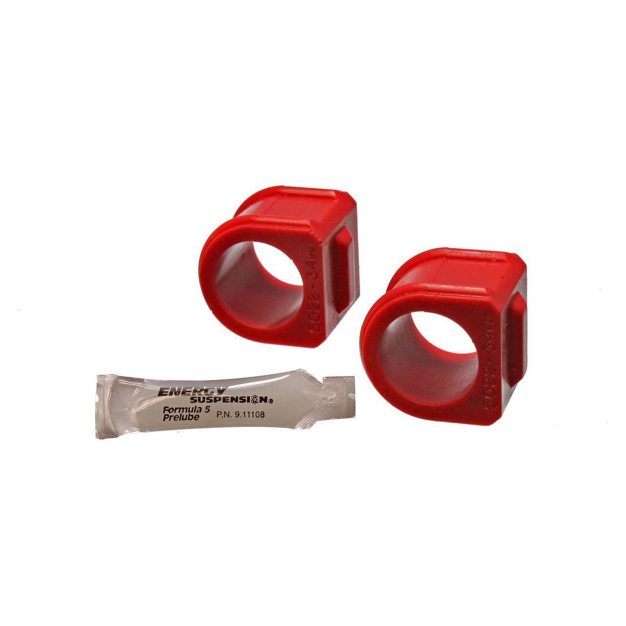 ENERGY SUSPENSION 3.5130R - Gm 32mm Frt Stab Bushing Set Red