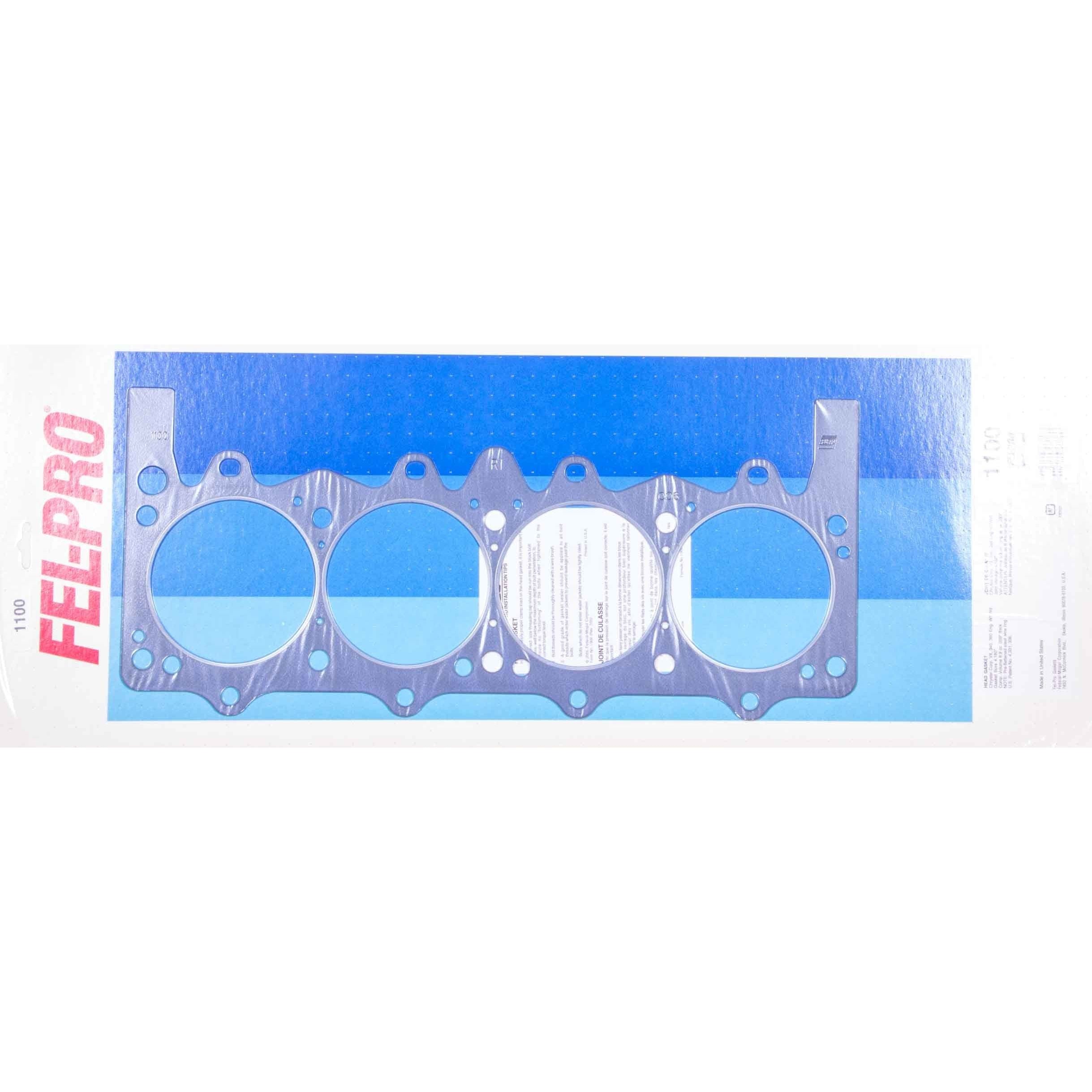 FEL-PRO 1100 - SBM Head Gasket - 64-89 18 Bolt Heads