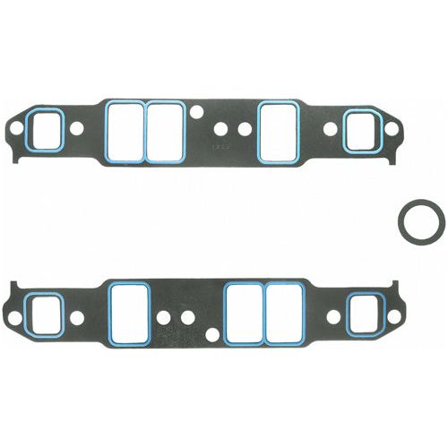 FEL-PRO 1203 - Chevy V6 Intake Gaskets RACE PORTS 1.34in x 2.21