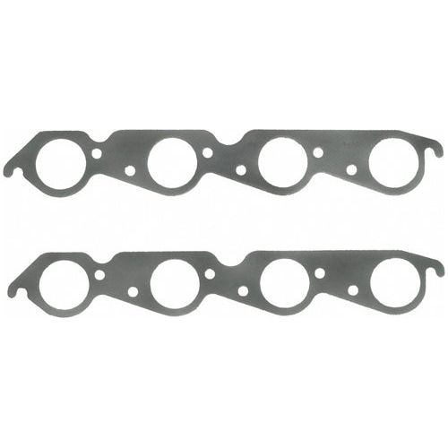 FEL-PRO 1412 - BB Chevy Exhaust Gaskets ROUND LARGE RACE PORTS