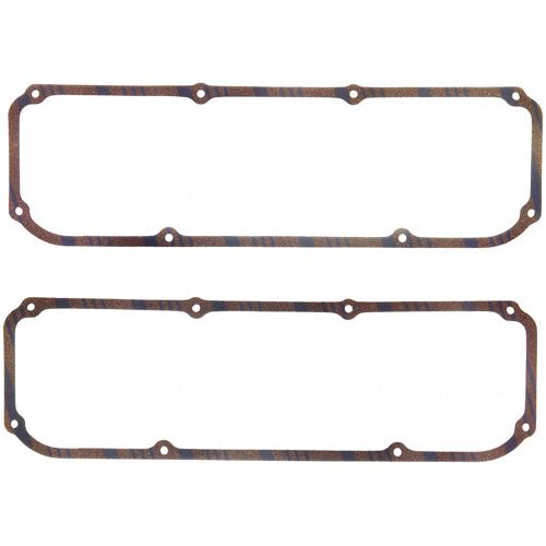 FEL-PRO 1636 - V/C Gaskets SBF 302 Boss 1/4in cork/rubber steel