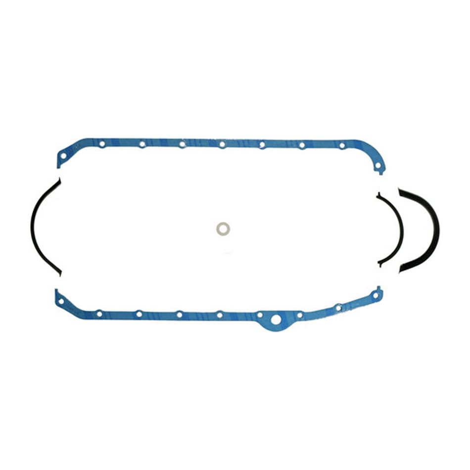 FEL-PRO 1821 - SB Chevy Oil Pan Gasket Rubber W/Steel Core