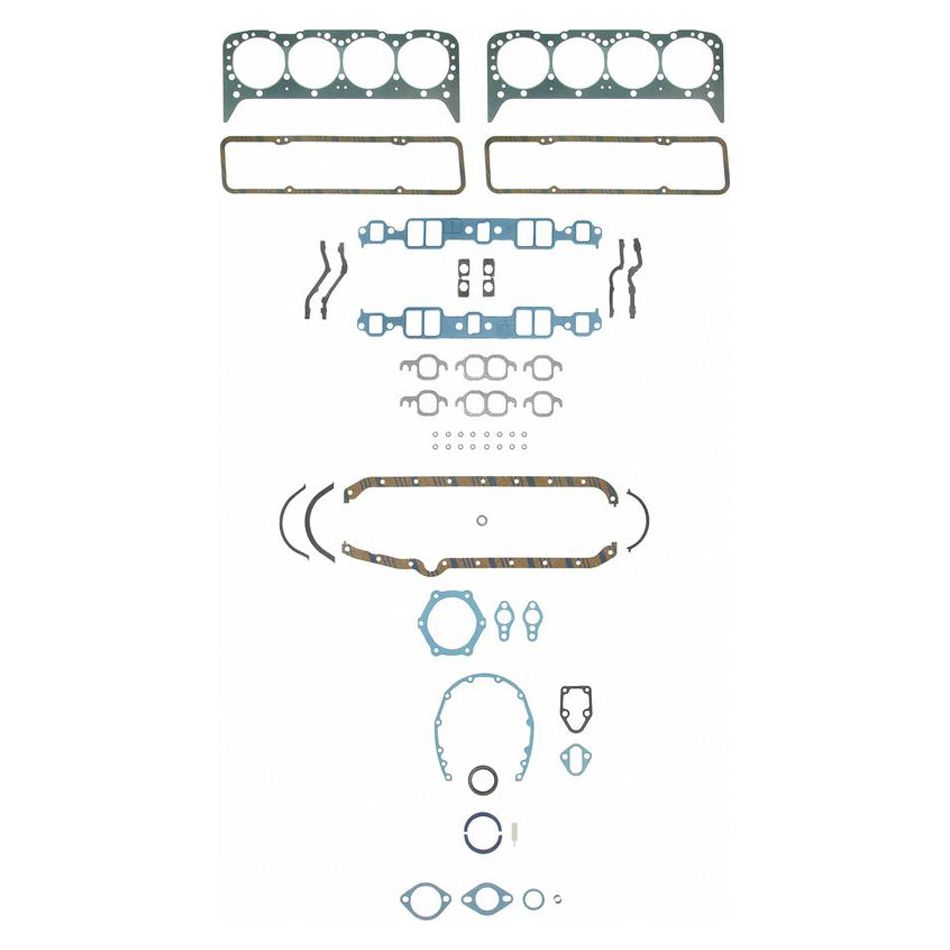 FEL-PRO 260-1000 - Engine Gasket Set - SBC 62-79