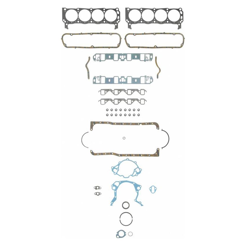 FEL-PRO 260-1028 - Engine Gasket Set - SBF 351W 69-74