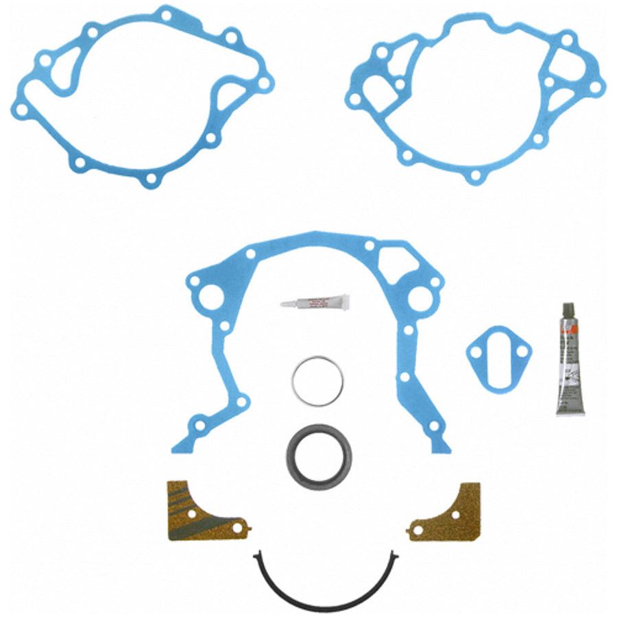 FEL-PRO TCS 45168 - Timing Cover Gasket Set w/Sleeve SBF 221-351W