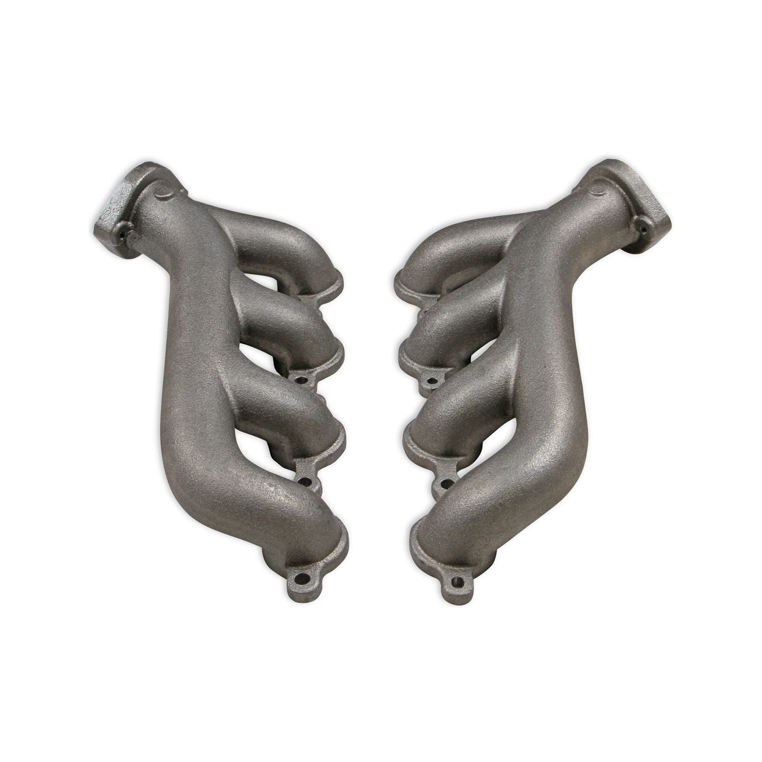 FLOWTECH 11730FLT - Cast LS Exhaust Manifold Set - Natural Finish