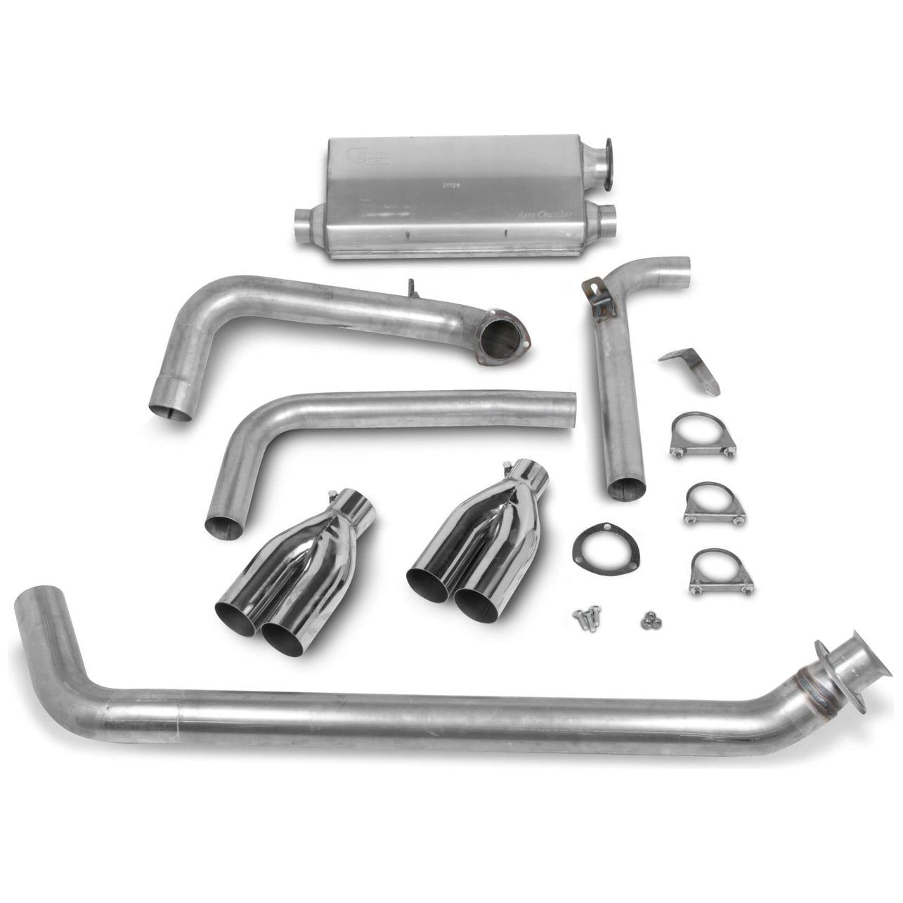 HOOKER 16820HKR - Cat-Back Exhaust Kit - 83-92 Camaro/Firebird