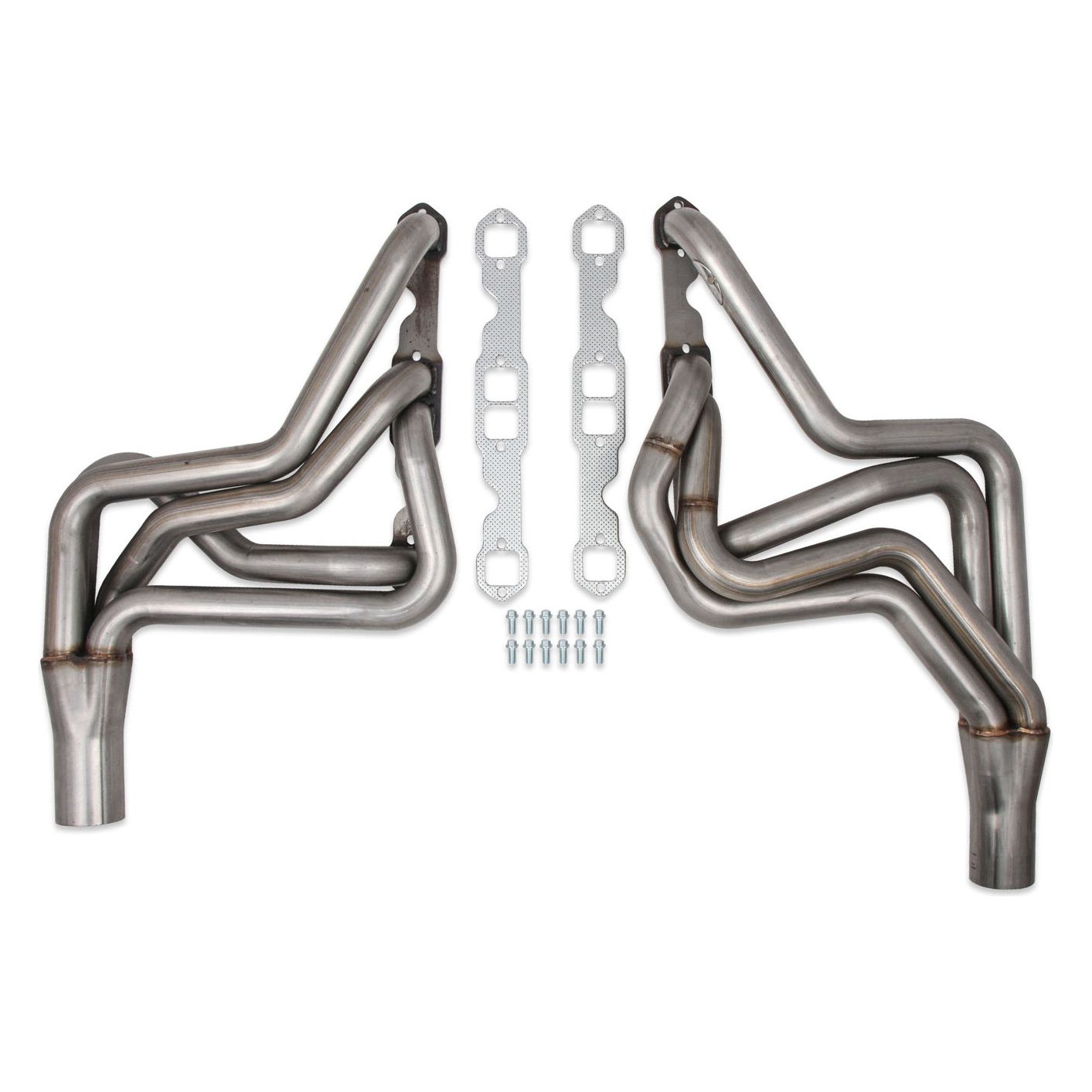 HOOKER 2551-2HKR - Exhaust Header Set SBC Street Stock 1-3/4 x 3