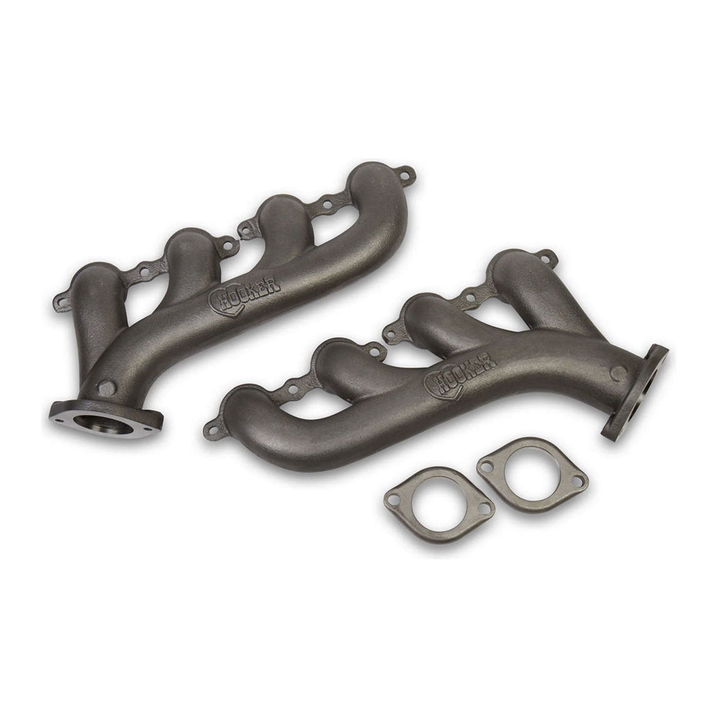 HOOKER 8501HKR - GM LS Cast Iron Exhaust Manifolds Raw Finish