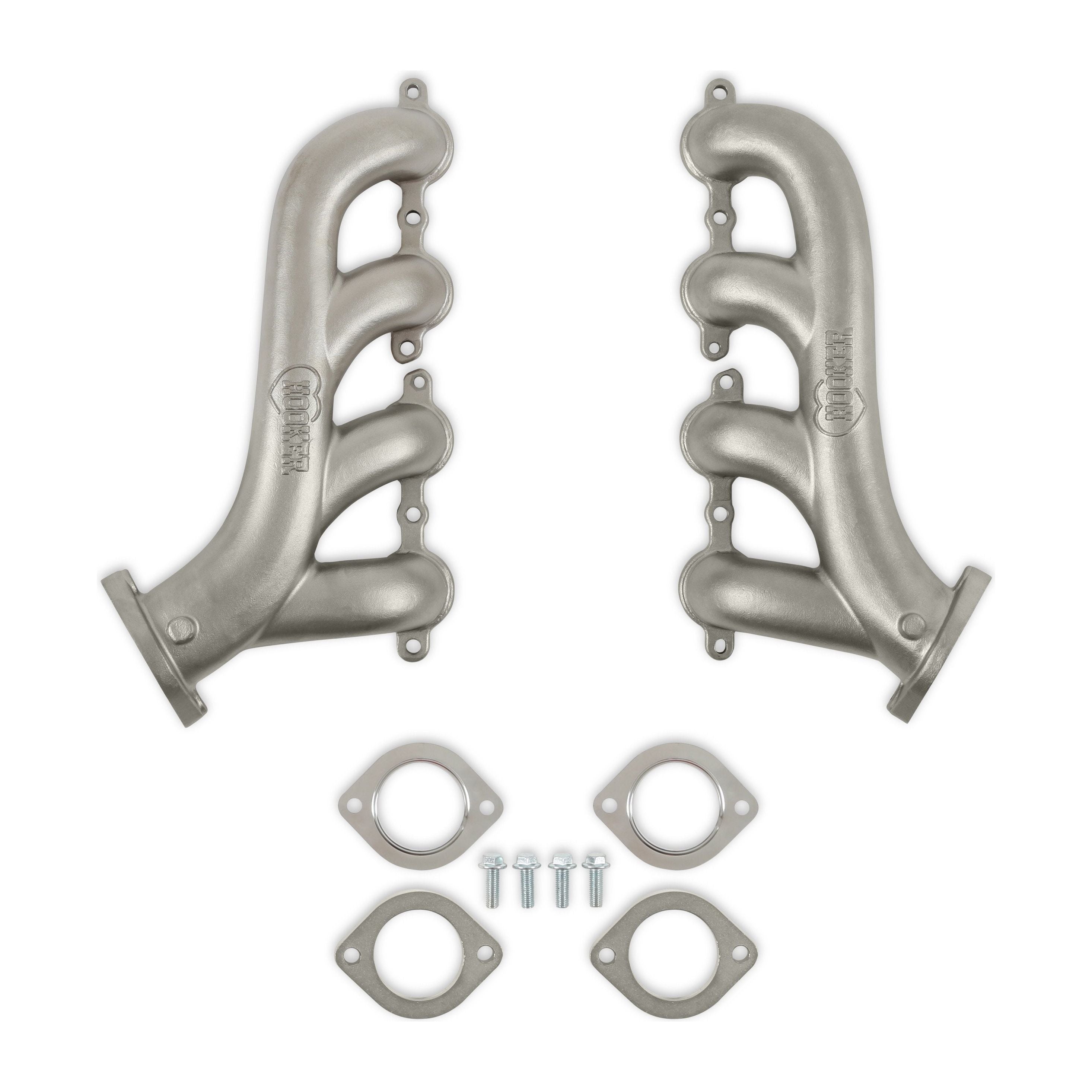 HOOKER 8503HKR - Exhaust Manifold Set GM LS Swap Cast SS