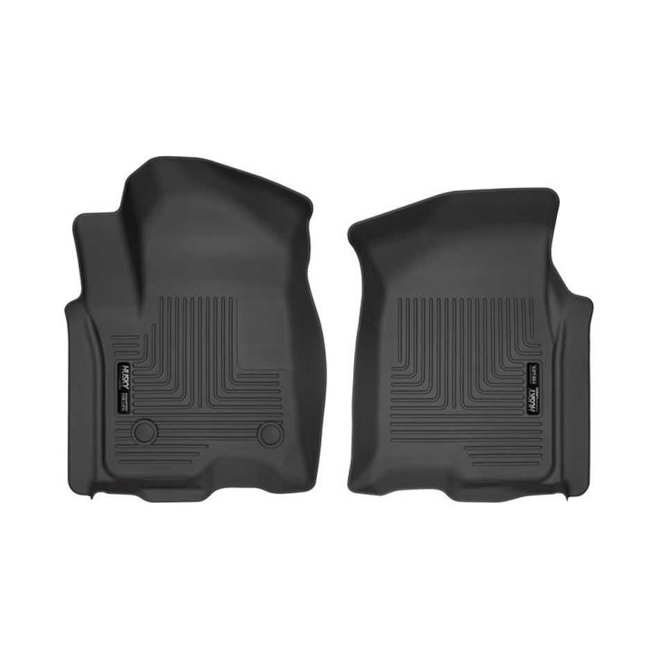 HUSKY LINERS 13211 - 19- GM P/U Front Floor Liners Black